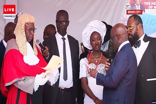 New Edo Governor, Okpebholo sets out 5-point agenda after taking Oath of Office