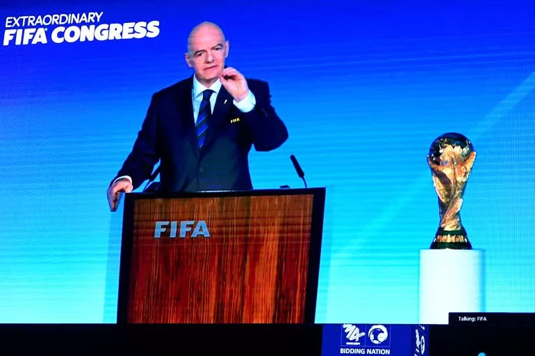 FIFA names Saudi Arabia as 2034 World Cup host