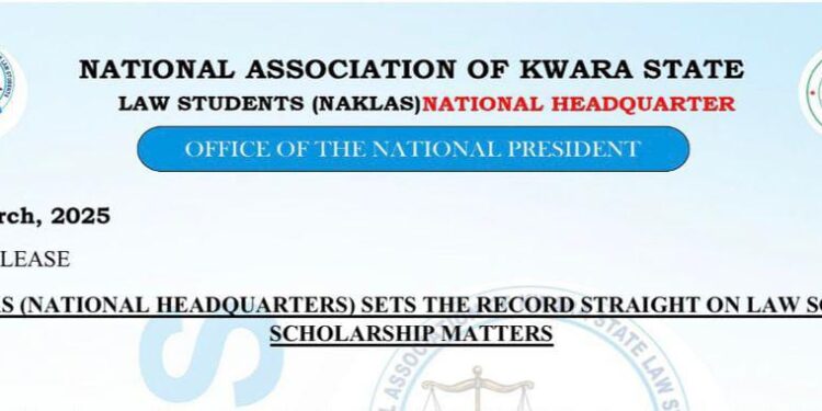 NAKLAS disowns viral information on Law School Scholarships for Kwaran Students