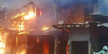 Fire destroys 15 rooms in Kwara