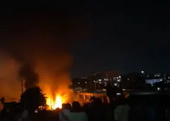 JUST IN: Tanker explosion rocks Lagos Otedola Bridge