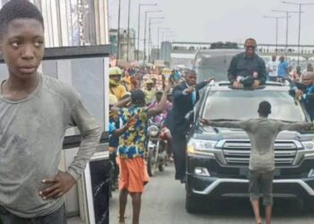 How Boy in Viral Photo after Standing in Front of Peter Obi Campaign Convoy Landed in Prison
