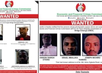 EFCC Releases details of ‘8 Wanted’ Suspects Over CBEX Scam [Full List]