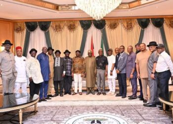 Tinubu resolves Rivers Crisis, reunites Fubara, Wike, Lawmakers (Video)