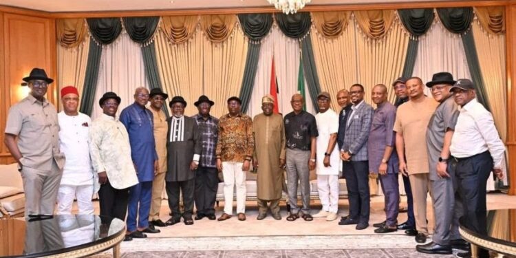 Tinubu resolves Rivers Crisis, reunites Fubara, Wike, Lawmakers (Video)