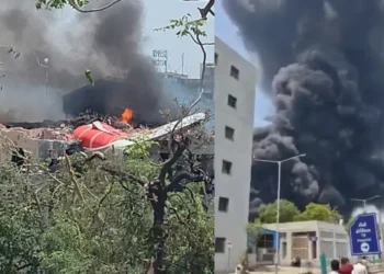Air India Plane carrying 242 Passengers Crashes after Takeoff (Video)