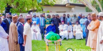 How President Tinubu, Opposition Coalition Leaders Snubbed Each Other at Buhari’s burial