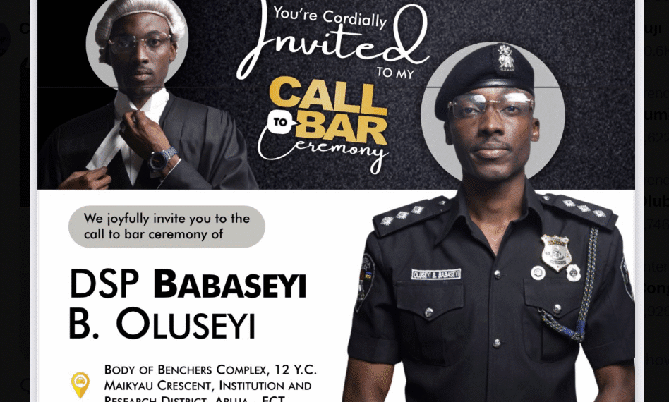 Nigeria Police celebrate 30 officers Called to Bar