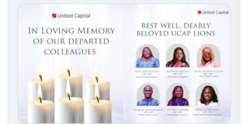 United Capital Names 6 staff killed in Lagos Fire Tragedy