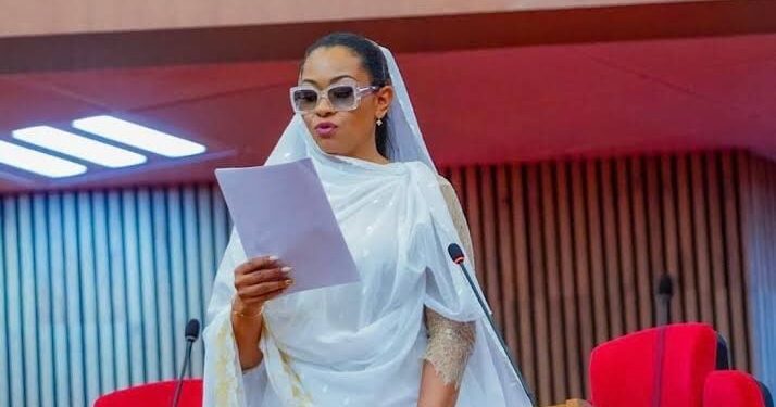 Natasha Akpoti Resumes Senate After 6-Month Suspension — Akpabio Missing