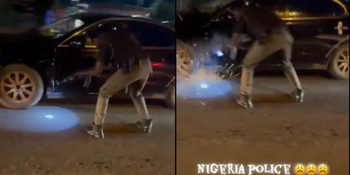 Outrage as Police Officer Shoots Car Tire for Alleged Stop Order Violation (Video)