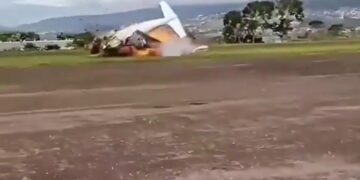 Plane Catches Fire After Takeoff, Two Dead