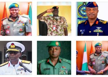 New Military Leaders: Brief Profile of Tinubu’s Appointed Service Chiefs