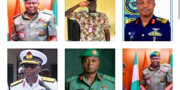 New Military Leaders: Brief Profile of Tinubu’s Appointed Service Chiefs