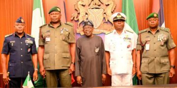 Tinubu Explains Reason Behind Sacking of Service Chiefs