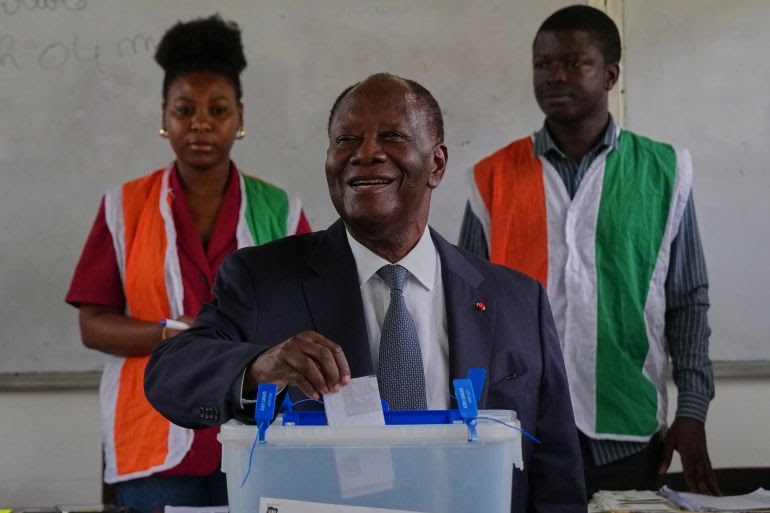 Ouattara Re-Elected as Ivory Coast President for Fourth Term in Disputed Election