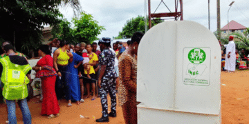 INEC official collapses during Anambra Voting Chaos