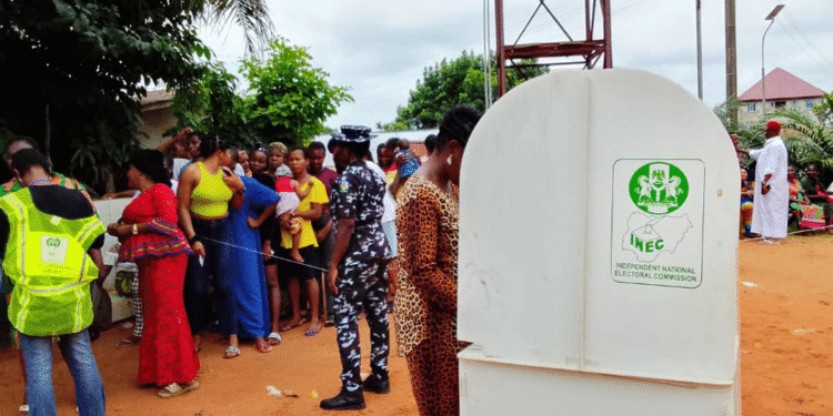 INEC official collapses during Anambra Voting Chaos