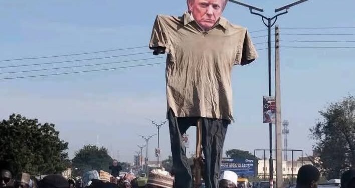 Kano Residents Protest Trump’s Threat of Military Action