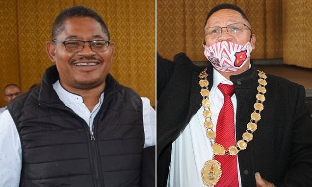 confusion as child rapist elected as mayor in south africa with a convicted fraudster voted in as his deputy, gbv kicks