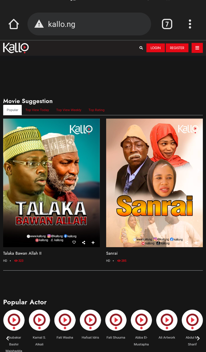 hausa streaming movie platform, kallo.ng, takes off |