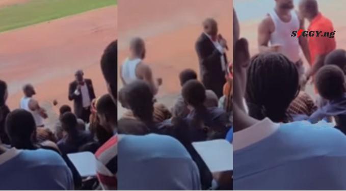 [video] drama as unn student offers lecturer weed in class