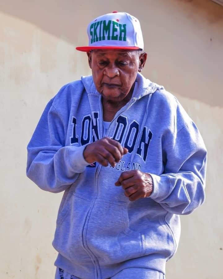 photo news: 83-year-old alaafin of oyo, lamidi adeyemi, during a workout session