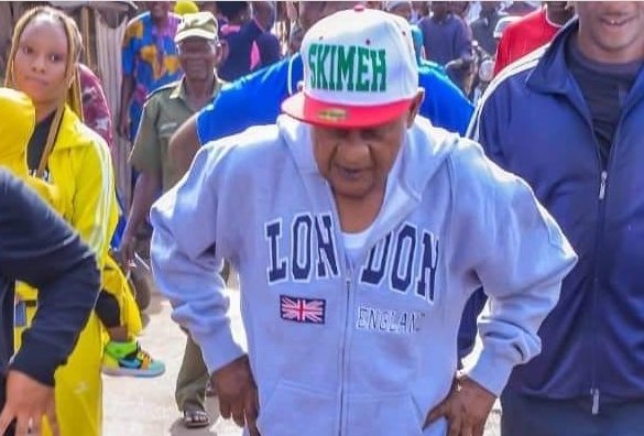 photo news: 83-year-old alaafin of oyo, lamidi adeyemi, during a workout session