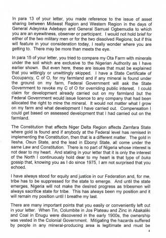 in open letter obasanjo fires back at clark over accusation of hate for niger delta in open letter obasanjo fires back at clark over accusation of hate for niger delta