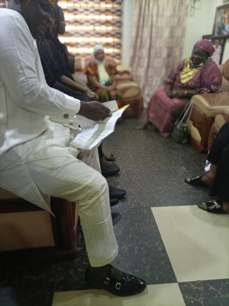 south-west zone of lawsan pays condolence visit to olubadan palace