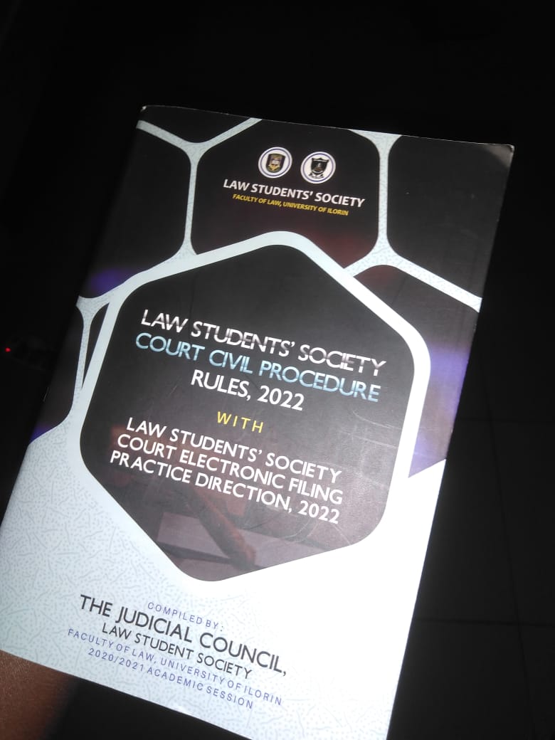 unilorin lss judiciary unveils first ever hard copy of her court rules