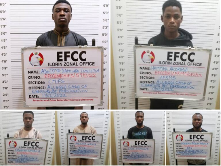 court sentences welder, barber, four others to prison for cybercrime in ilorin [photo]