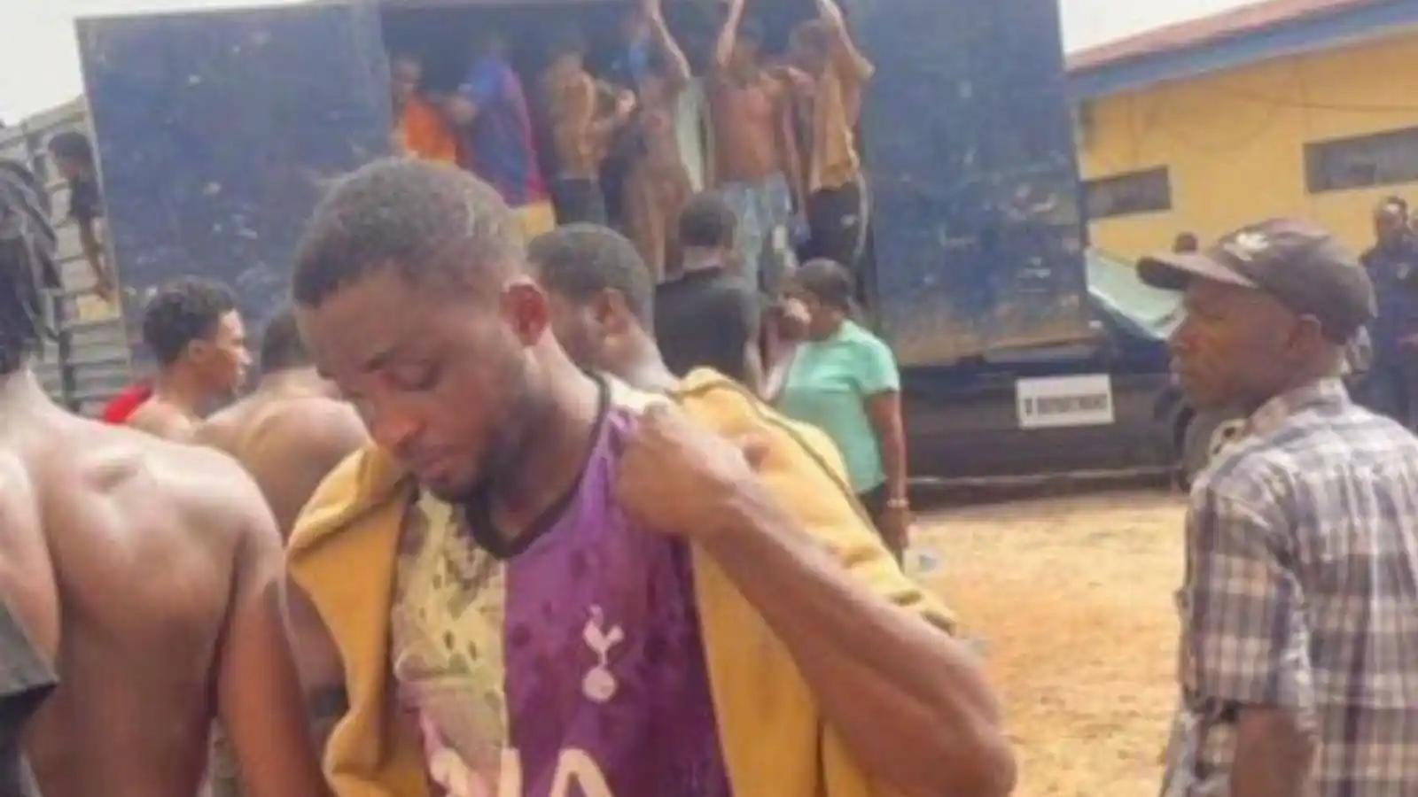 arrested protesters in edo