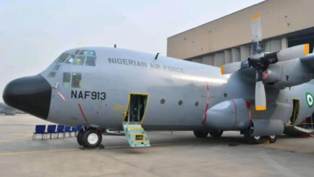 nigerian soldiers aircraft